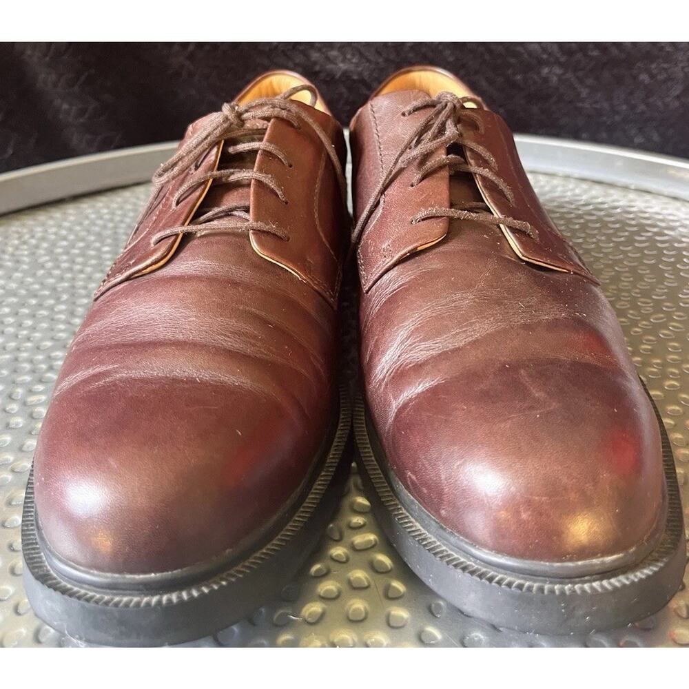 Men's Timberland Brown Leather Lace Up Oxford Casual/Comfort Shoe Size 10.5M - Picture 3 of 7